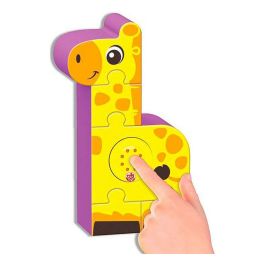Puzzle Infantil Reig Zoo Blocks 22 Piezas