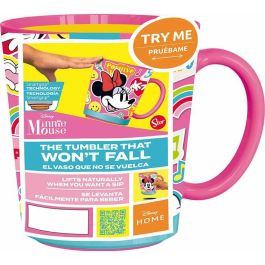 Taza Mug Minnie Mouse Flower Power 410 ml Plástico