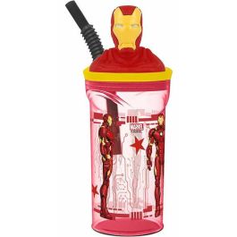 Vaso con figura 3D avengers invincible force iron man 360 ml. Precio: 7.627961. SKU: B17PDBWJDP