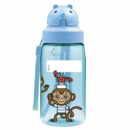 Botella de Agua Laken OBY Mikonauticos Azul Aluminio Plástico (0,45 L)