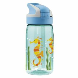 Botella de Agua Laken Summit Sea Horse Azul Aguamarina (0,45 L)
