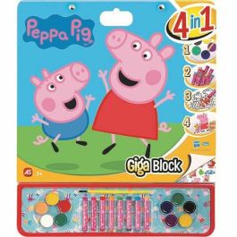 Dibujos para pintar Peppa Pig Pegatinas 4 en 1 Precio: 13.95000046. SKU: S2416548