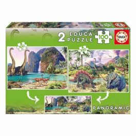 PUZZLE 2x100 DINO WORLD DE 6-8 AÑOS EDUCA BORRAS 15620 Precio: 14.58999971. SKU: B1AQZ4Q8MG