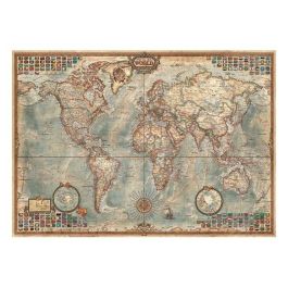 Educa Political Map of The World Puzzle rompecabezas 1500 pieza(s)