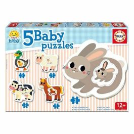 Puzzle baby la granja contiene 5 puzzles Precio: 13.308669. SKU: B17TB4XR7J