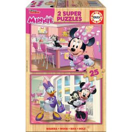 Set de 2 Puzzles Minnie Mouse Me Time 25 Piezas 26 x 18 cm Precio: 14.95000012. SKU: B1KC8ASV5M