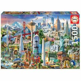 EDUCA Puzzle 1500 Símbolos de América del Norte Precio: 39.4338995644. SKU: B14E6NGKZ4