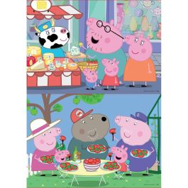 Puzzle Madera Pepa Pig 2X25 Piezas Educa Borras 18078