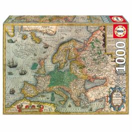 Puzzle Educa 1000 Piezas Mapa