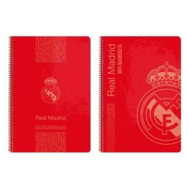 Libreta de Anillas Real Madrid C.F. 511957066 Rojo A4