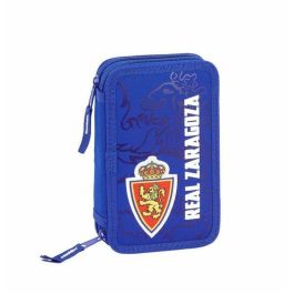 Plumier Doble Real Zaragoza Azul (28 piezas)