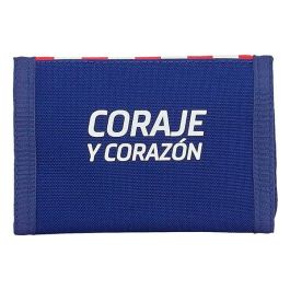 Cartera Atlético Madrid Azul Blanco Rojo