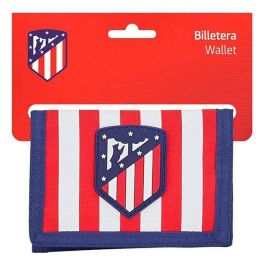 Cartera Atlético Madrid Azul Blanco Rojo