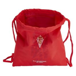 Bolsa Mochila con Cuerdas Real Sporting de Gijón Rojo