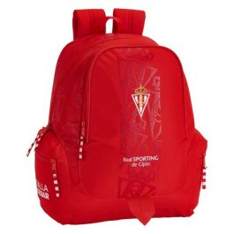 Mochila Escolar Real Sporting de Gijón Rojo Precio: 30.94999952. SKU: S4301211