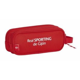 Portatodo doble real sporting de gijon c 21x8x6 cm