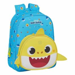 Mochila Infantil Baby Shark Azul claro Precio: 25.9960272. SKU: B173N49N6N