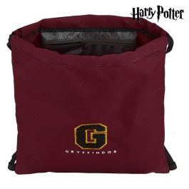 Bolsa Mochila con Cuerdas Harry Potter 612093196 Negro Granate