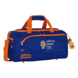 Bolsa de Deporte Valencia Basket Azul Naranja (50 x 25 x 25 cm) Precio: 32.58999964. SKU: S4302693