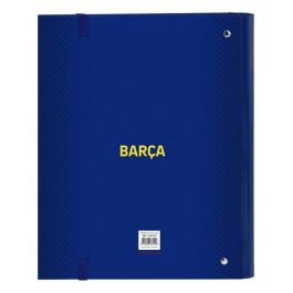 Carpeta de anillas F.C. Barcelona 512029666 Granate Azul marino (27 x 32 x 3.5 cm)