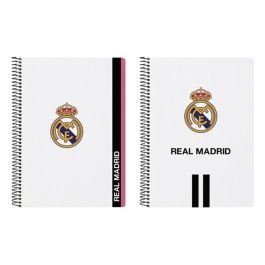 Libreta de Anillas Real Madrid C.F. 512054065 Negro Blanco A5 Precio: 2.95000057. SKU: S4300697