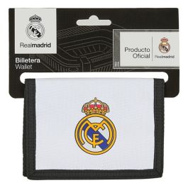 Cartera Real Madrid C.F. 20/21 Blanco Negro Cartera Real Madrid C.F. 20/21 Blanco Negro