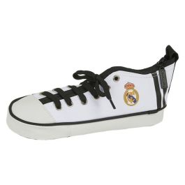 Portatodo Real Madrid C.F. M830 Negro Blanco (24 x 8 x 8.5 cm)