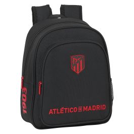 Mochila Escolar Atlético Madrid Negro