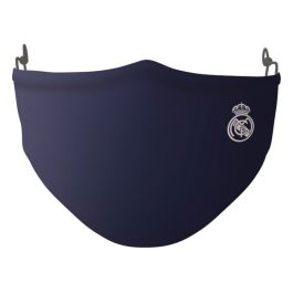 Mascarilla Higiénica de Tela Reutilizable Real Madrid C.F. Azul
