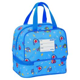 Portameriendas SuperThings Serie 7 Azul Multicolor (20 x 20 x 15 cm) Portameriendas SuperThings Serie 7 Azul Multicolor (20 x 20 x 15 cm)