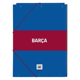 Carpeta F.C. Barcelona M068 Granate Azul marino A4