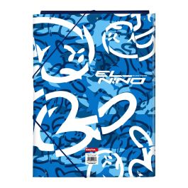 Safta carpeta con gomas folio 3 solapas tapas duras forradas el niño "blue bay" Precio: 4.94999989. SKU: S4305373