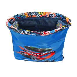 Bolsa Mochila con Cuerdas Hot Wheels Challenge Multicolor Azul marino (26 x 34 x 1 cm)