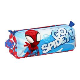 Estuche Escolar Spiderman Spidey Rojo Azul (21 x 8 x 7 cm)