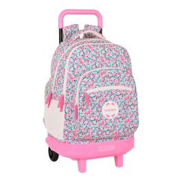 Mochila Escolar con Ruedas Vicky Martín Berrocal Rosebloom Multicolor (33 x 45 x 22 cm) Mochila Escolar con Ruedas Vicky Martín Berrocal Rosebloom Multicolor (33 x 45 x 22 cm)