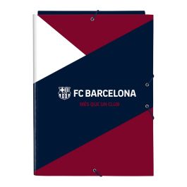 Carpeta F.C. Barcelona Azul Granate A4