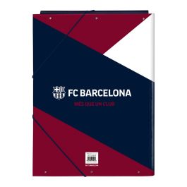 Carpeta F.C. Barcelona Azul Granate A4