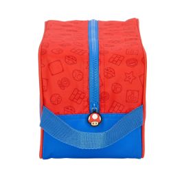 Zapatillero de Viaje Super Mario Rojo Azul (29 x 15 x 14 cm)