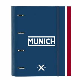 Carpeta de anillas Munich Soon A4 Azul (27 x 32 x 3.5 cm) Precio: 10.95000027. SKU: S4306196
