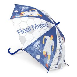 Paraguas automático Real Madrid C.F. Azul Blanco