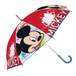 Paraguas Mickey Mouse Happy smiles Rojo Azul (Ø 80 cm) Precio: 13.95000046. SKU: S4305125