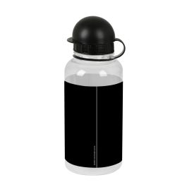 Botella de Agua BlackFit8 Urban Negro Azul marino PVC (500 ml)
