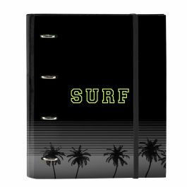 Carpeta de anillas Safta Surf A4 Negro (27 x 32 x 3.5 cm) Precio: 7.95000008. SKU: S4306889