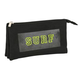 Portatodo Triple Safta Surf Negro (22 x 12 x 3 cm) Precio: 6.95000042. SKU: S4306890