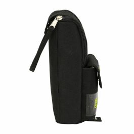 Estuche Escolar Safta Surf Negro (6 x 21 x 6 cm)