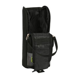 Estuche Escolar Safta Surf Negro (6 x 21 x 6 cm)