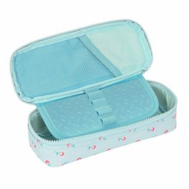 Estuche Escolar BlackFit8 Keep Growing Azul claro (22 x 5 x 8 cm) Estuche Escolar BlackFit8 Keep Growing Azul claro (22 x 5 x 8 cm)
