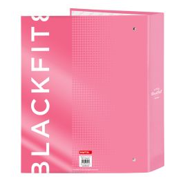 Carpeta de anillas BlackFit8 Glow up Rosa A4 27 x 33 x 6 cm