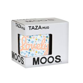 Taza Mug Moos Lovely Cerámica Azul claro (350 ml)