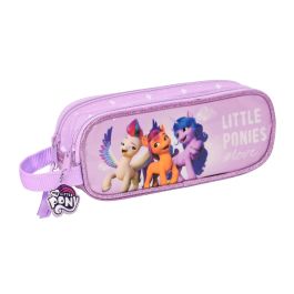 Portatodo Doble My Little Pony Lila (21 x 8 x 6 cm)